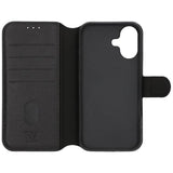 Rvelon iPhone 17 Etui Ekte Skinn Svart