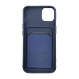 iPhone 12 Mini Deksel Kortholder Blå