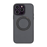 iPhone 14 Pro Max Deksel Roterbart Stativ Svart