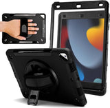 Zagg iPad 10.2 (gen 7/8/9) Deksel Rugged Tablet Case Svart