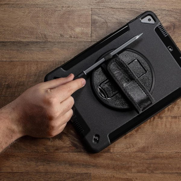 Zagg iPad 10.2 (gen 7/8/9) Deksel Rugged Tablet Case Svart
