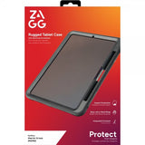Zagg iPad Air 13 (M2/M3) Deksel Rugged Tablet Case Svart