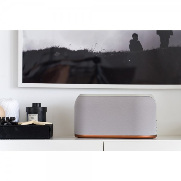 Jays s-Living Three Høyttaler Multiroom WiFi Speaker Concrete White