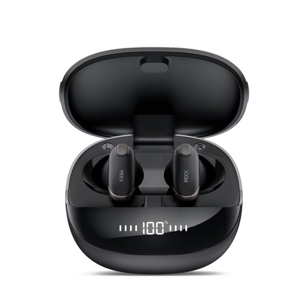 Mixx Trådløse Hodetelefoner StreamBuds Hybrid Charge 2 Svart