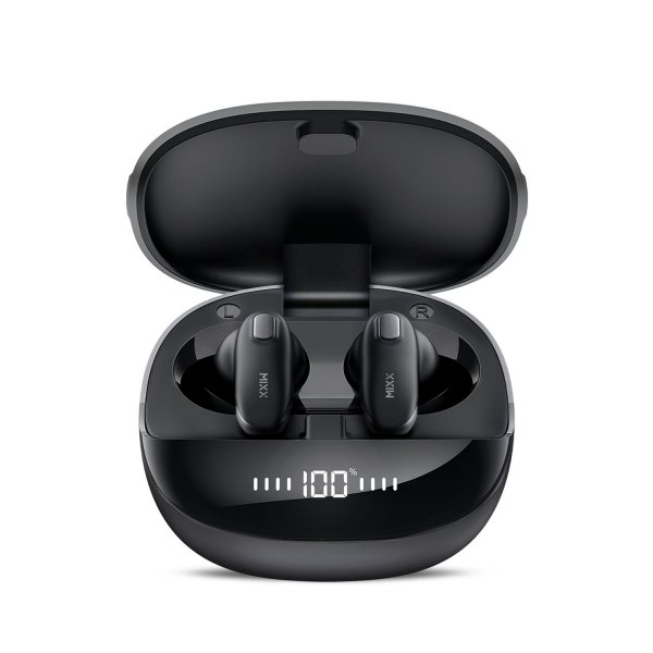 Mixx Trådløse Hodetelefoner StreamBuds Mini Charge 2 Svart