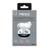 Mixx Trådløse Hodetelefoner StreamBuds Mini Charge 2 Hvit