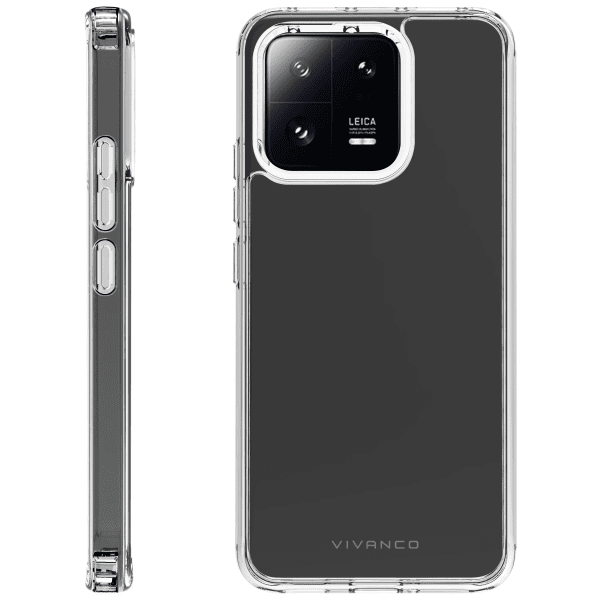 Vivanco Xiaomi 13 Deksel Safe & Steady Transparent