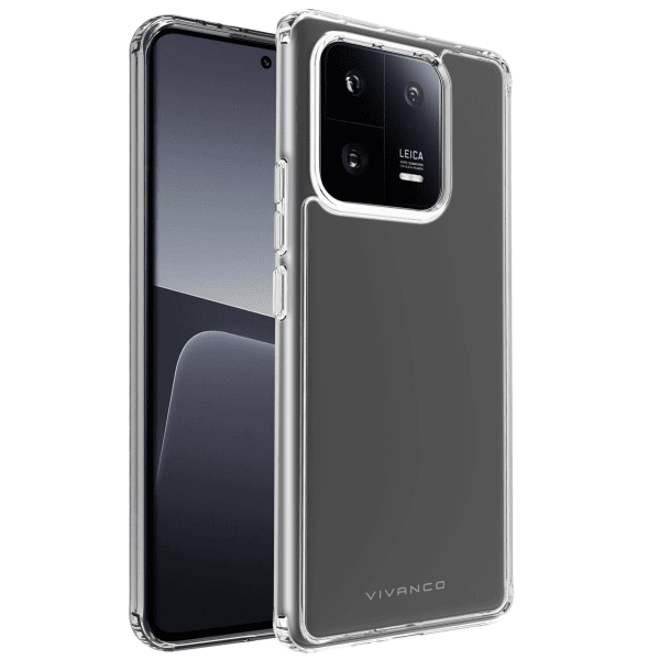 Vivanco Xiaomi 13 Pro Deksel Safe & Steady Transparent