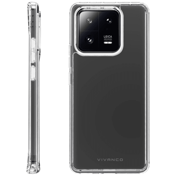 Vivanco Xiaomi 13 Pro Deksel Safe & Steady Transparent