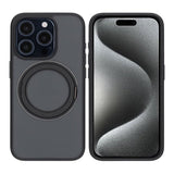 iPhone 15 Pro Deksel Roterbart Stativ Svart