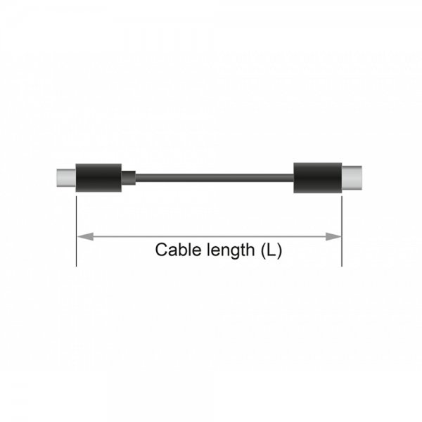 Delock USB-C Skjøteledning USB 3.1 Gen 1 SuperSpeed 2m
