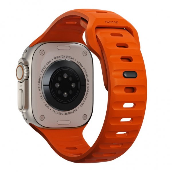 Nomad Apple Watch 44/45/46mm/Apple Watch Ultra Armbånd Sport Band Ultra Orange
