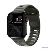 Nomad Apple Watch 44/45/46mm/Apple Watch Ultra Armbånd Sport Band Ash Green