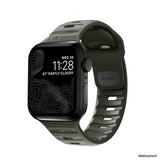 Nomad Apple Watch 38/40/41/42mm Armbånd Sport Band Ash Green