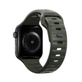Nomad Apple Watch 38/40/41/42mm Armbånd Sport Band Ash Green