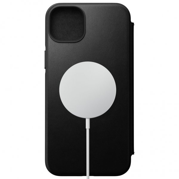 Nomad iPhone 14 Plus Etui Modern Leather Folio Svart