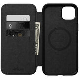 Nomad iPhone 14 Plus Etui Modern Leather Folio Svart