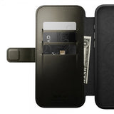 Nomad iPhone 16 Pro Max Etui Modern Leather Folio Horween Green Chrome