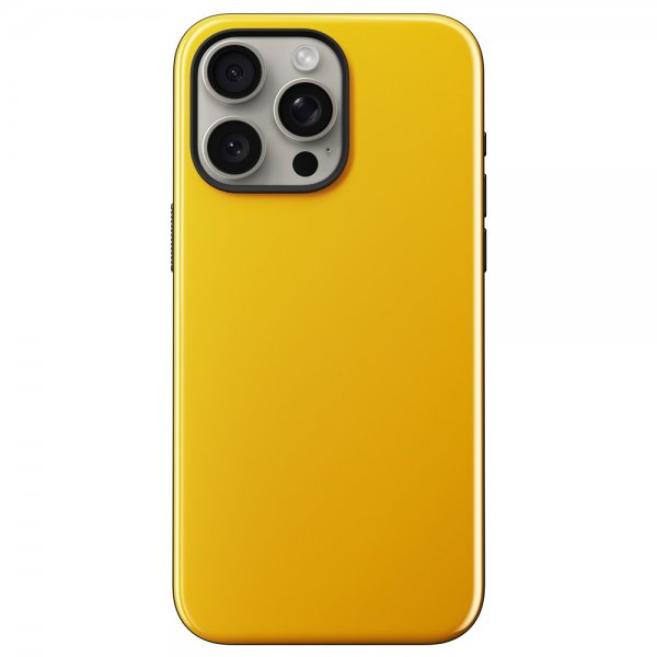 Nomad iPhone 15 Pro Max Deksel Sport Case Racing Yellow