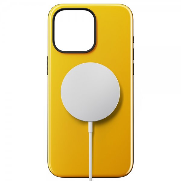 Nomad iPhone 15 Pro Max Deksel Sport Case Racing Yellow