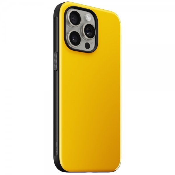 Nomad iPhone 15 Pro Max Deksel Sport Case Racing Yellow