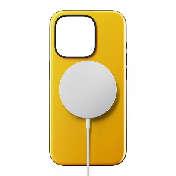 Nomad iPhone 15 Pro Deksel Sport Case Racing Yellow
