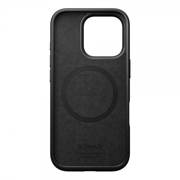 Nomad iPhone 16 Pro Deksel Modern Leather Case Horween Green Chrome