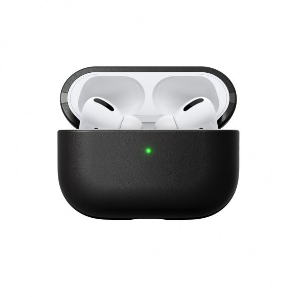 Nomad AirPods Pro 2 Deksel Modern Leather Case Horween Svart