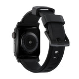 Nomad Apple Watch 38/40/41/42mm Armbånd Rugged Band Black Hardware Svart