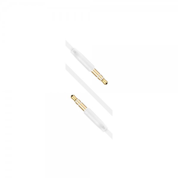 Fixed Kabel AUX 3.5mm 1m Hvit
