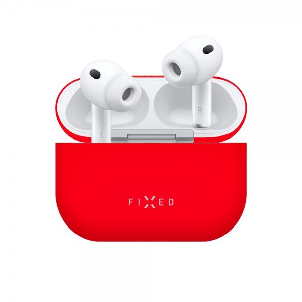 Fixed AirPods Pro 3 Deksel Silky Rød