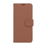 Samsung Galaxy S25 FE Etui med Kortlomme stativfunksjon Brun