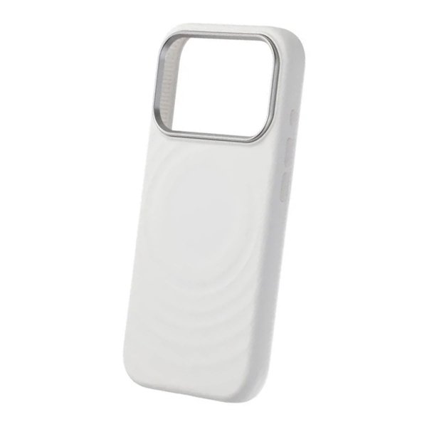 iPhone 17 Pro Deksel Silikon MagSafe Hvit