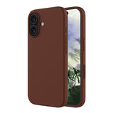 Rvelon iPhone 16 Deksel Silikon MagSafe Brun