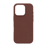 Rvelon iPhone 16 Pro Deksel Silikon MagSafe Brun