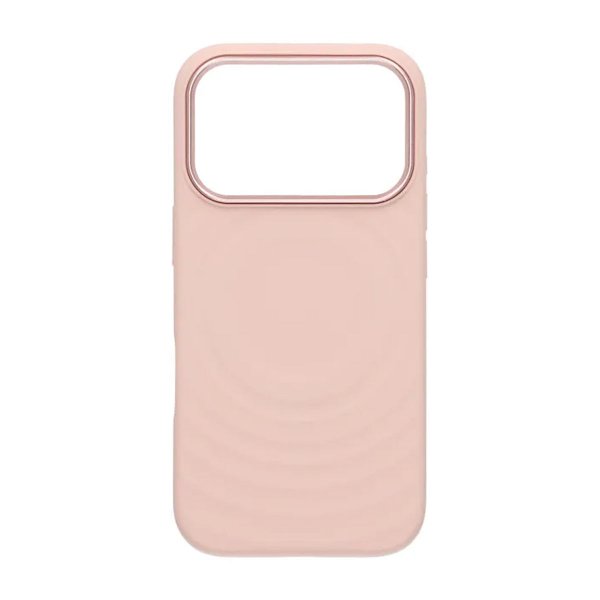 iPhone 17 Pro Deksel Silikon MagSafe Rosa