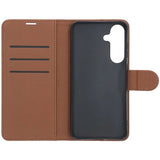 Samsung Galaxy S25 FE Etui med Kortlomme stativfunksjon Brun