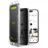 Ringke iPhone 16 Pro Skjermbeskytter Easy Slide Privacy 2-pakning