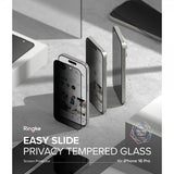Ringke iPhone 16 Pro Skjermbeskytter Easy Slide Privacy 2-pakning