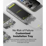 Ringke iPhone 16 Pro Skjermbeskytter Easy Slide Privacy 2-pakning
