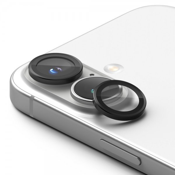 Ringke iPhone 16/iPhone 16 Plus Kamerabeskytter Camera Lens Frame 2-pakning