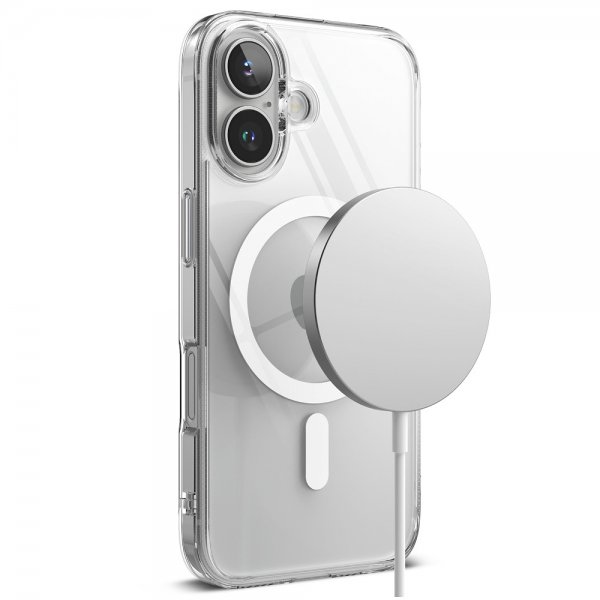 Ringke iPhone 16 Deksel Fusion Magnetic Transparent