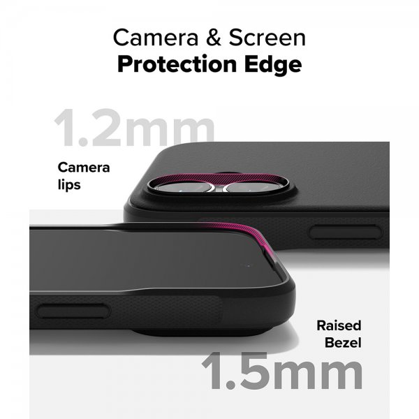 Ringke iPhone 16 Deksel Onyx Magnetic Svart