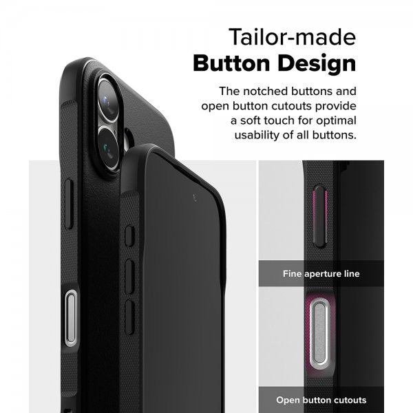 Ringke iPhone 16 Deksel Onyx Magnetic Svart