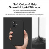 Ringke iPhone 16 Deksel Silicone Magnetic Svart