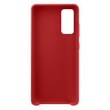 Samsung Original Samsung Galaxy S20 FE Deksel Silikoni Cover Röd