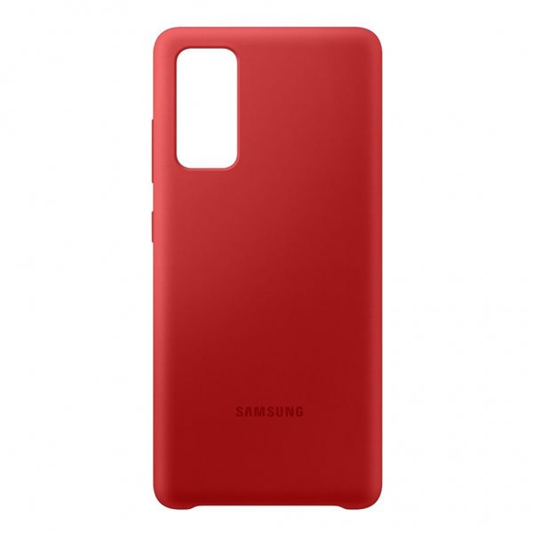 Samsung Original Samsung Galaxy S20 FE Deksel Silikoni Cover Röd