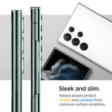 Spigen Samsung Galaxy S22 Ultra Deksel AirSkin Crystal Clear