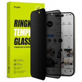 Ringke iPhone 15 Pro Max Skjermbeskytter Privacy Tempered Glass Installation Jig