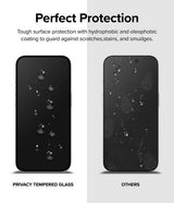 Ringke iPhone 15 Pro Max Skjermbeskytter Privacy Tempered Glass Installation Jig